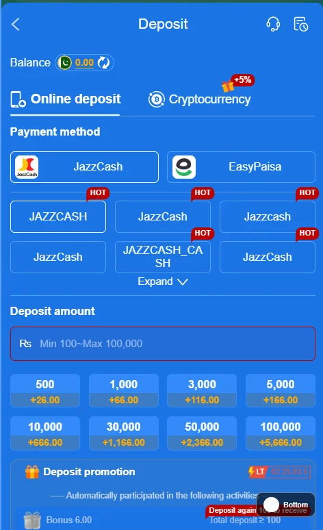 Deposit