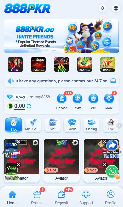 888PKR